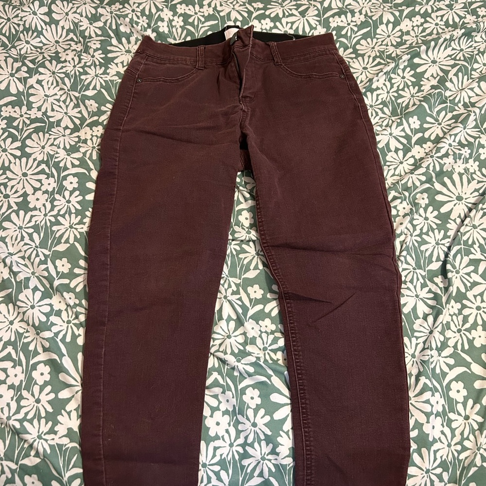 Jolt Women's Skinny Jeans in Dark Brown
